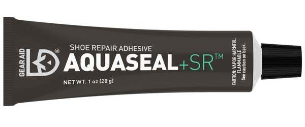Gear Aid Aquaseal SR Shoe and Boot Repair Adhesive, Clear Glue, 1 oz