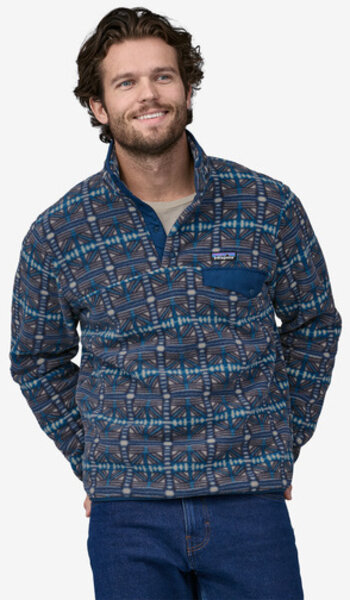 Patagonia Men's Lightweight Synchilla Snap-T Fleece Pullover (Joy