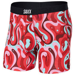 Saxx Kinetic Boxer Brief - Black Neon Red – NYLA Fresh Thread