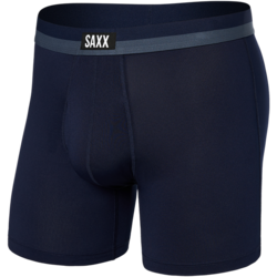 Men's sports boxer briefs with a fly SAXX SPORT MESH Boxer Brief Fly -  graphite. Grey, BRANDS \ SAXX \ SPORTS BOXER SHORTS