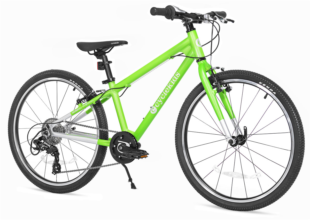 Lime green fashion bicycle