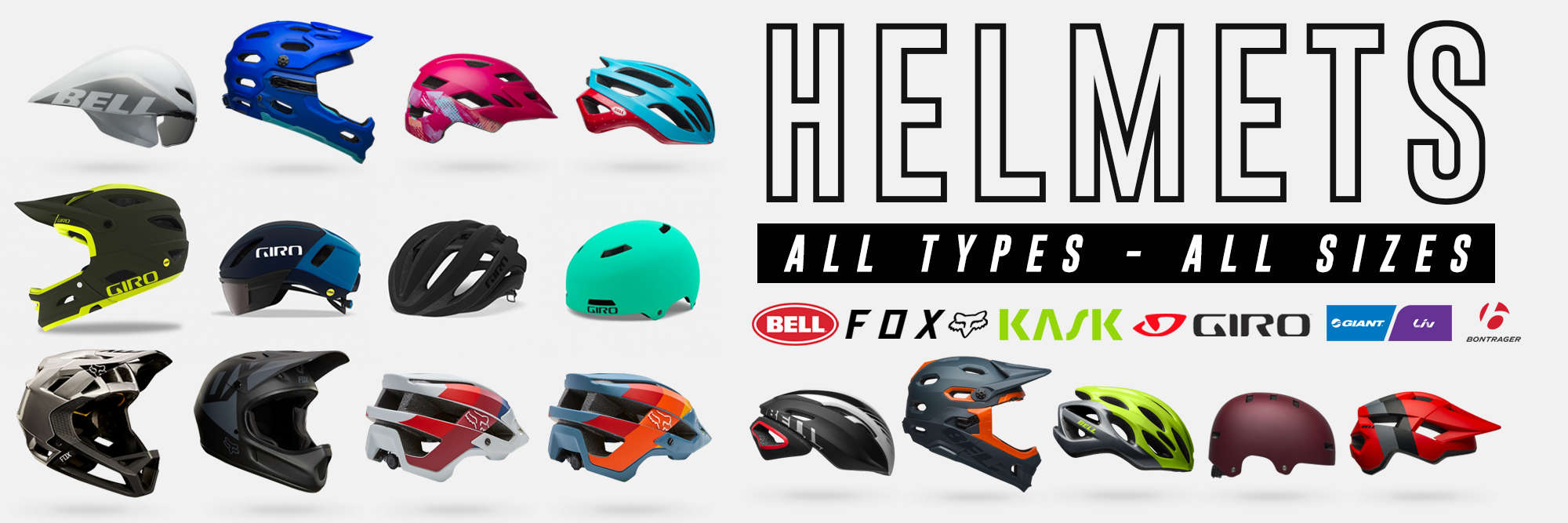 types of bike helmets