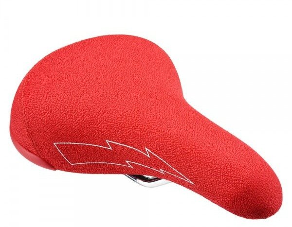 red se bike seat