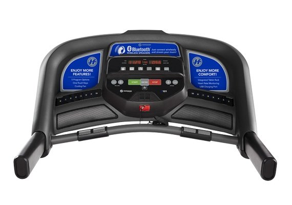 Horizon fitness t101 treadmill programs sale