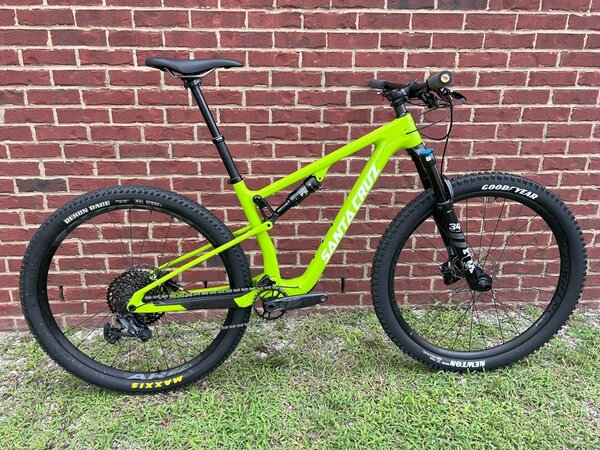 Santa Cruz DEMO Santa Cruz Blur TR S Medium Cahaba Cycles Birmingham AL