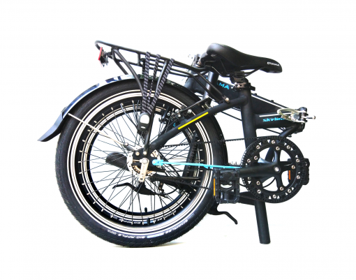 oyama skyline in7b belt drive folding bike bicycle