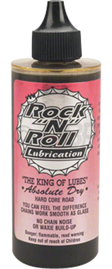 Rock N Roll Absolute Dry Bicycle Lubricant - 4 oz bottle
