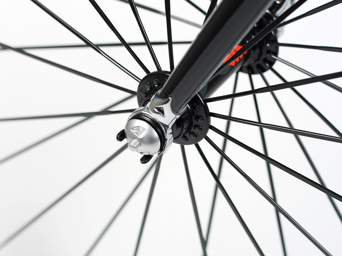 bike front wheel lock
