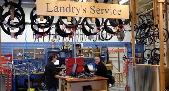 Landry's store bike shop