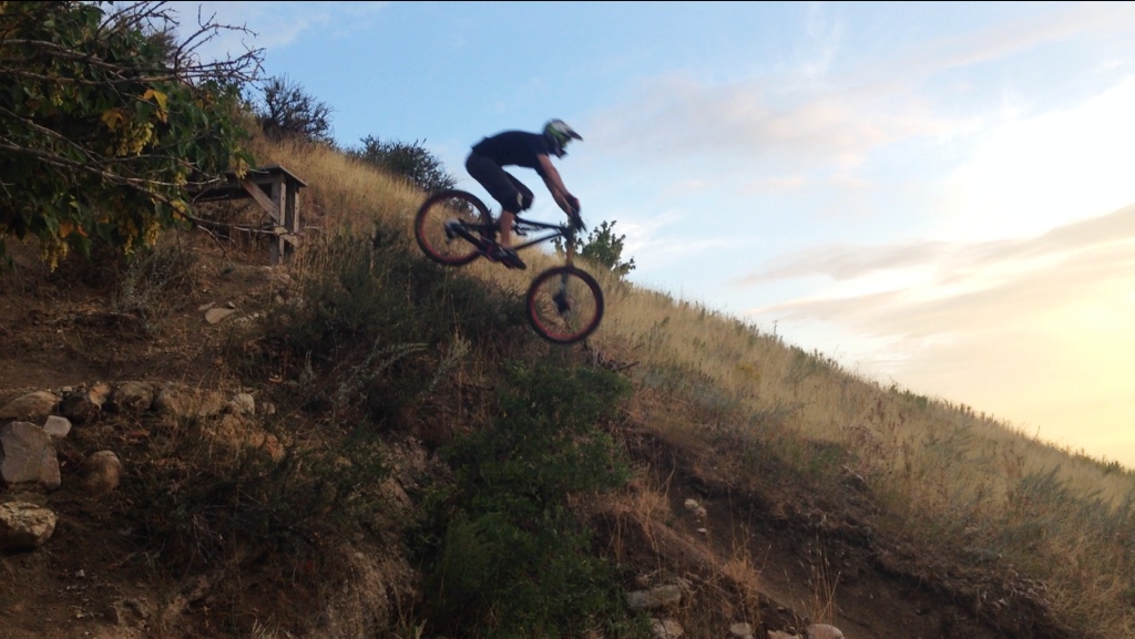 bobsled mountain bike trail