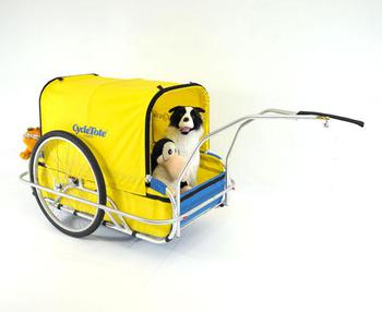 extra large dog trailer for bike