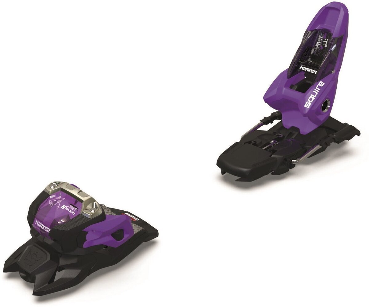 Marker Squire 11 Ski Bindings Black/Purple 2024