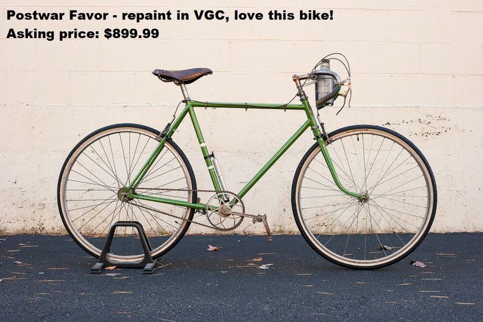 vintage bicycle parts for sale