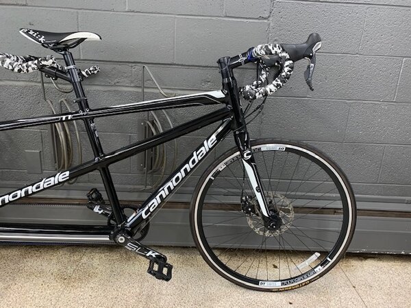 Cannondale tandem road 1 bike black jumbo new arrivals