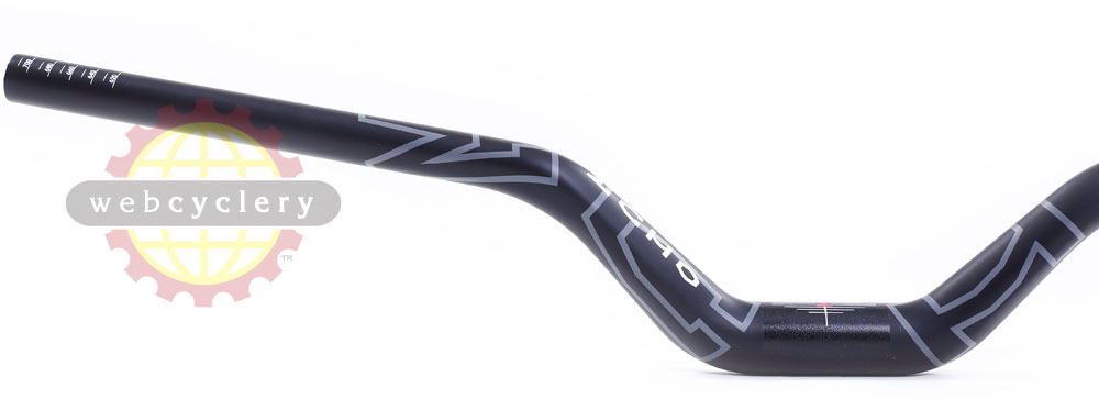 High rise sales carbon handlebars