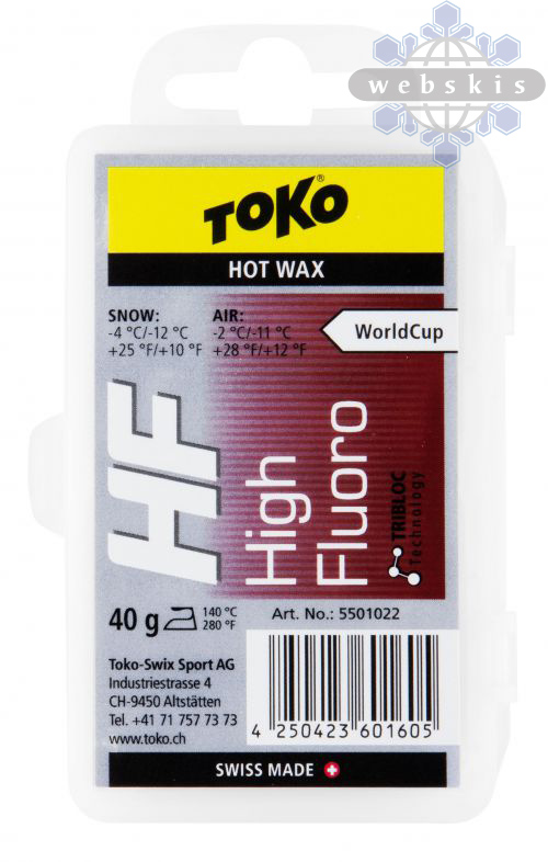 Toko HF Hot Wax - WebCyclery & WebSkis | Bend, OR