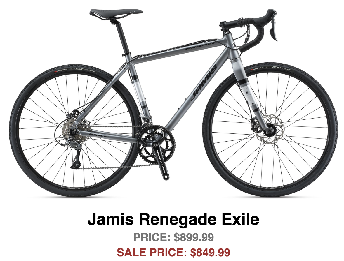 Jamis Renegade Exile Now Bikes St Paul And Minneapolis Area