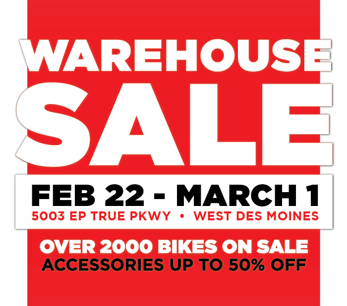 Warehouse Sale - Bike World