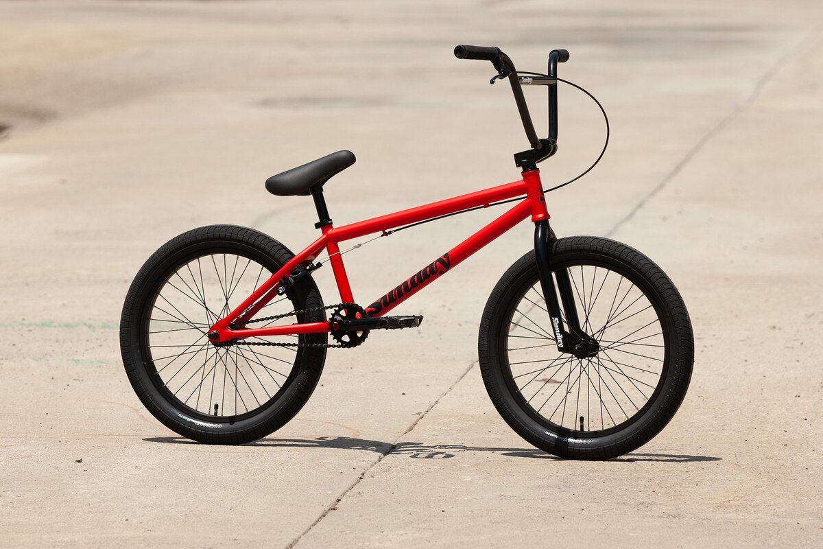 sunday bmx bike orange