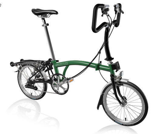 brompton racing green