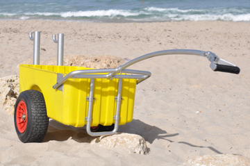 bicycle beach cart
