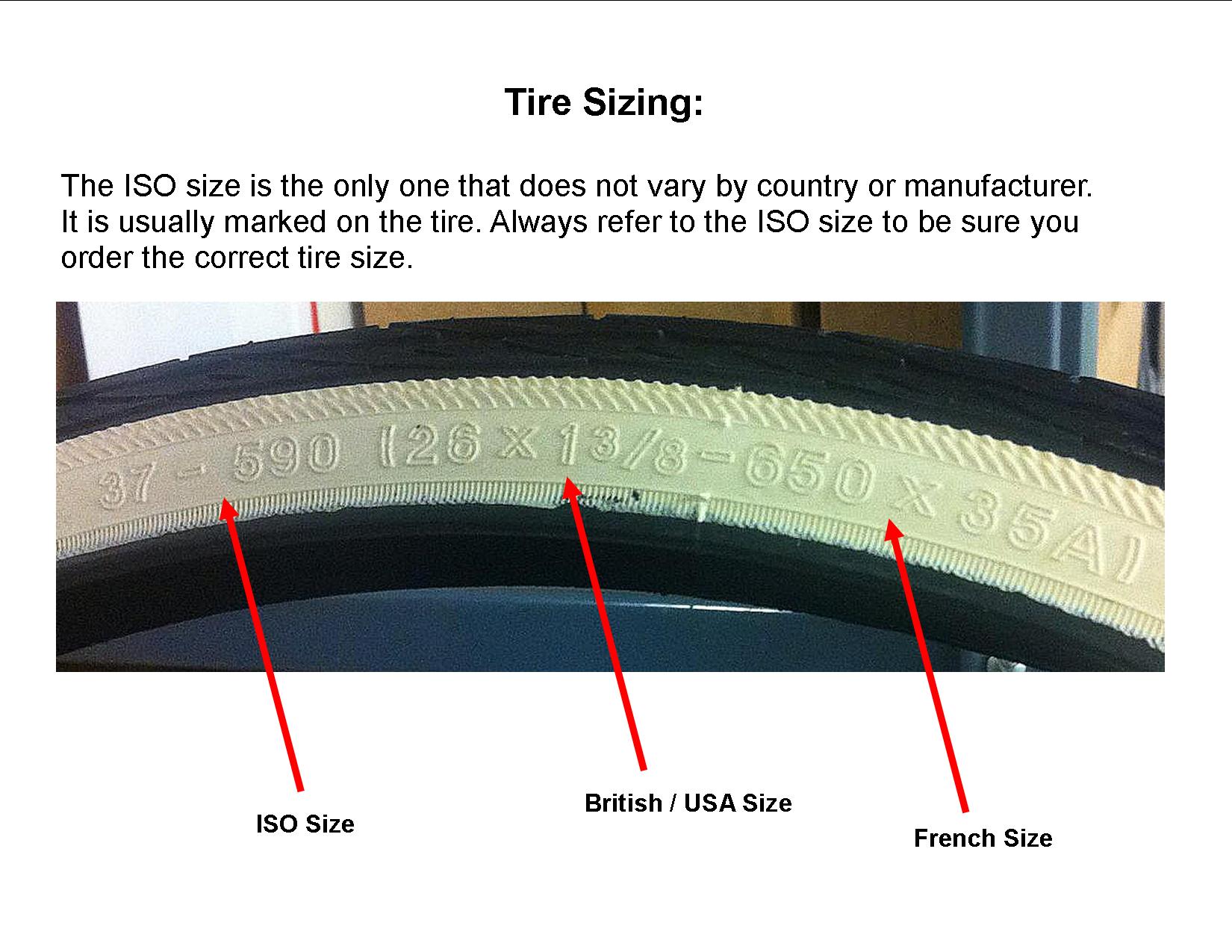 700c tire size
