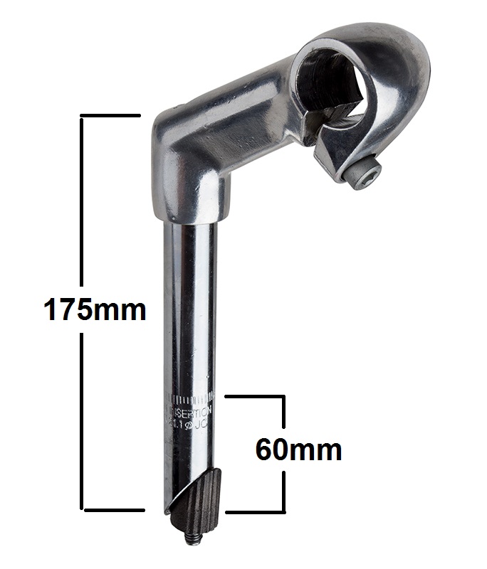 steel bike stem