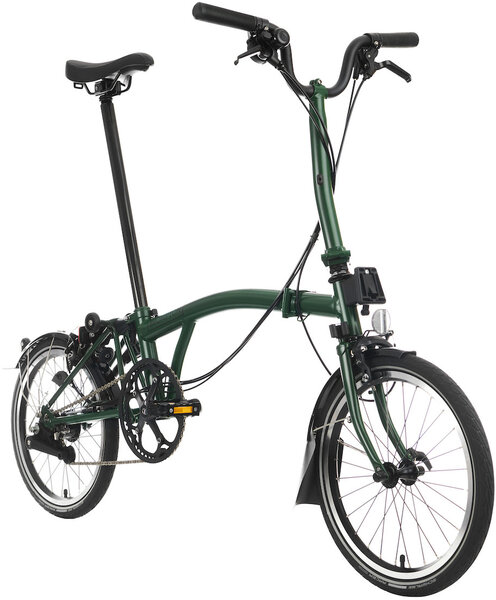 Brompton C Line Explore Mid Handlebar Racing Green