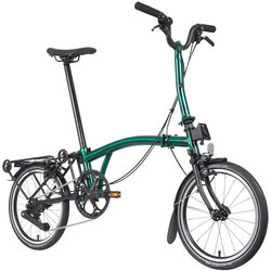 Brompton P Line Urban with Rack - Mid Handlebar - Seasonal Colour