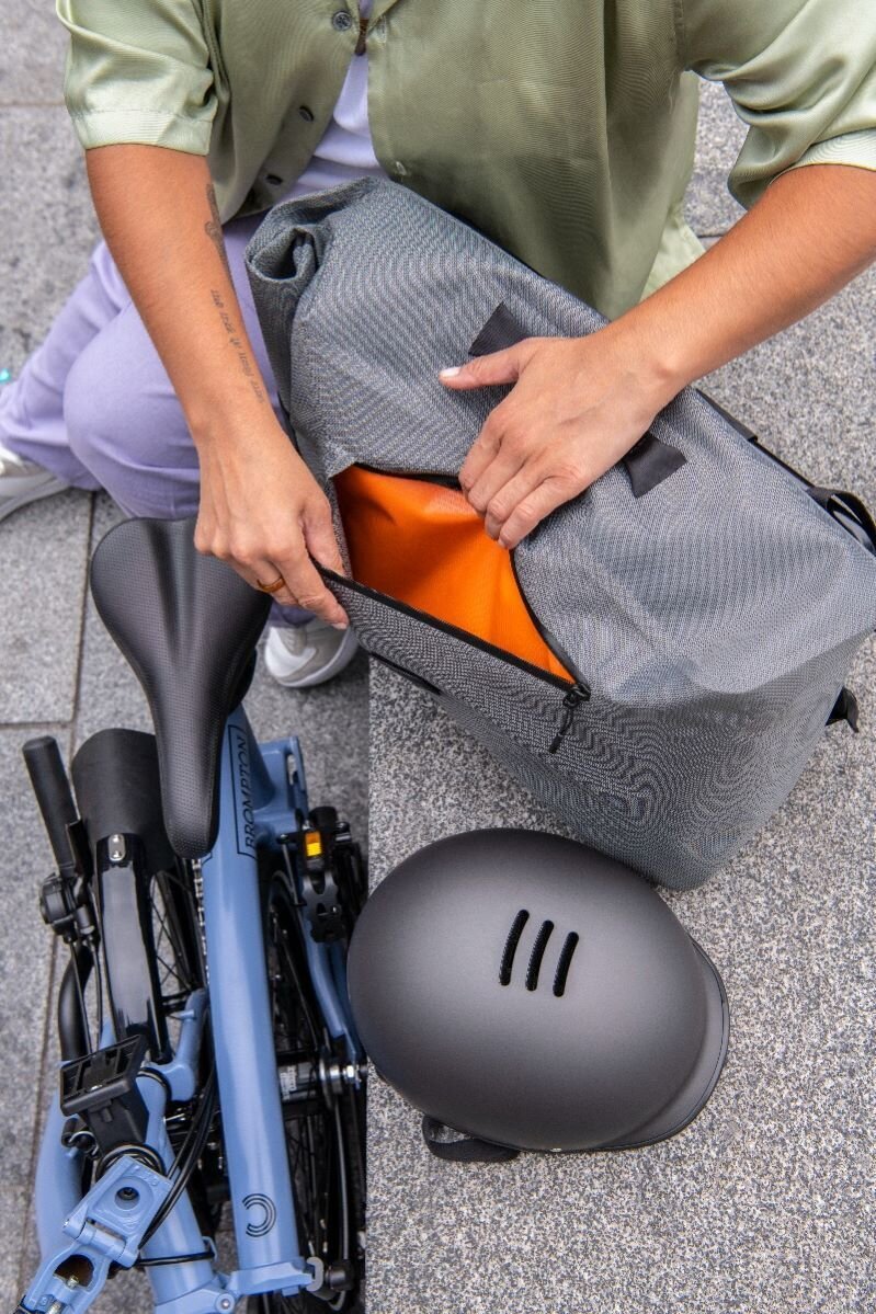 Brompton Borough Waterproof Backpack Graphite - West Point Cycles 