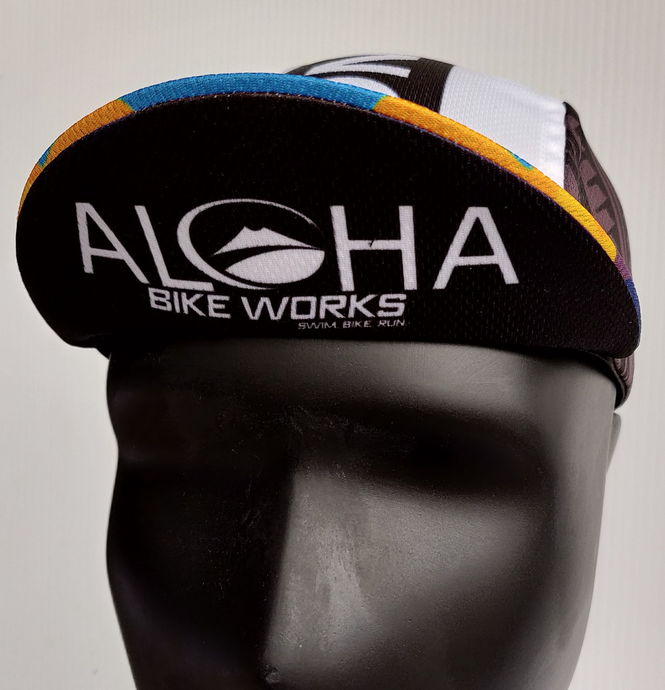 Swim bike cheap run cap