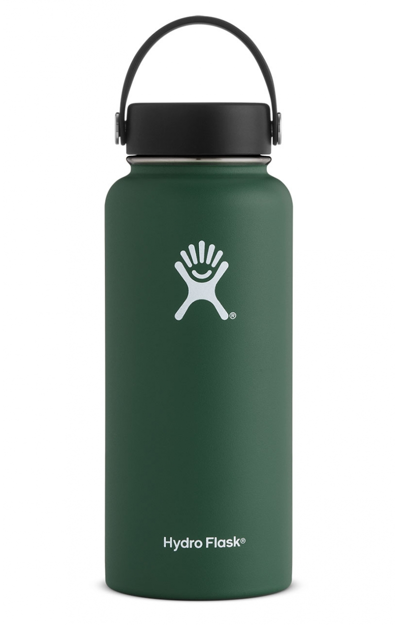 hydro flask 32 oz forest green