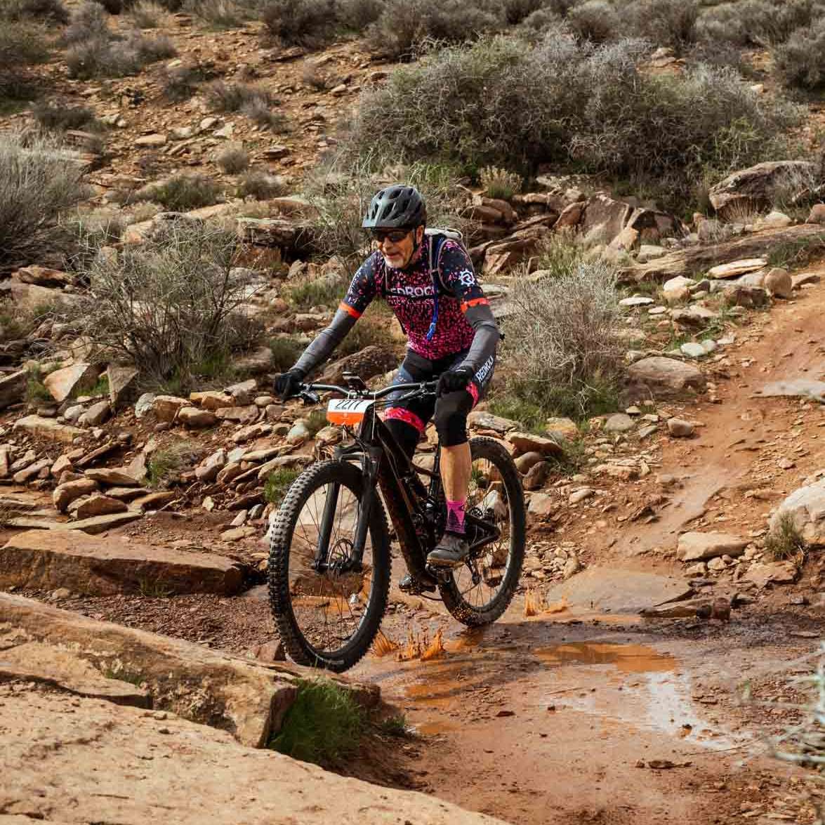 Red rock shop bike