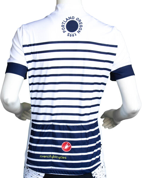 Otso Stripes Short Sleeve Jersey, Blue