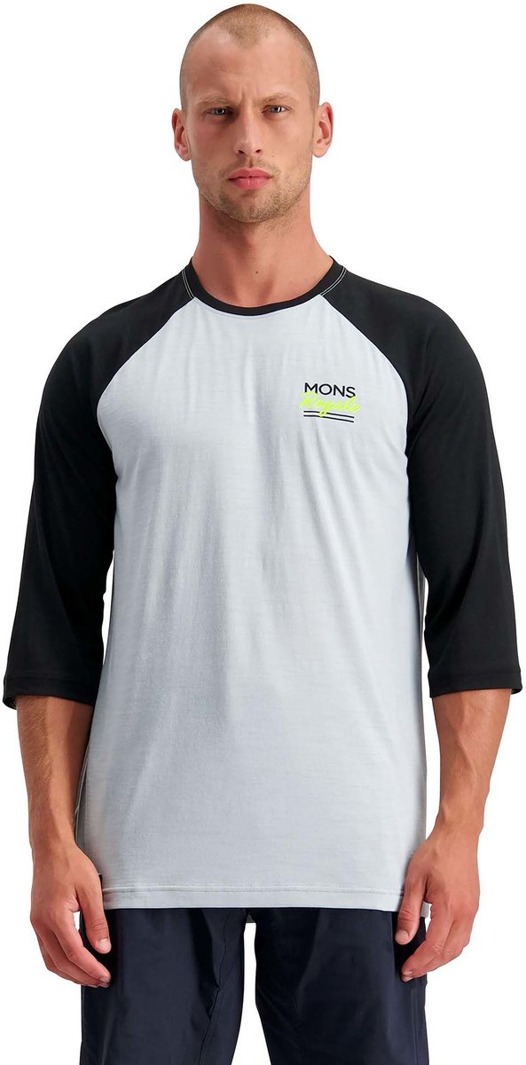 Mons Royale Tarn Freeride Raglan 3/4 Men's Jersey - Portland Bike