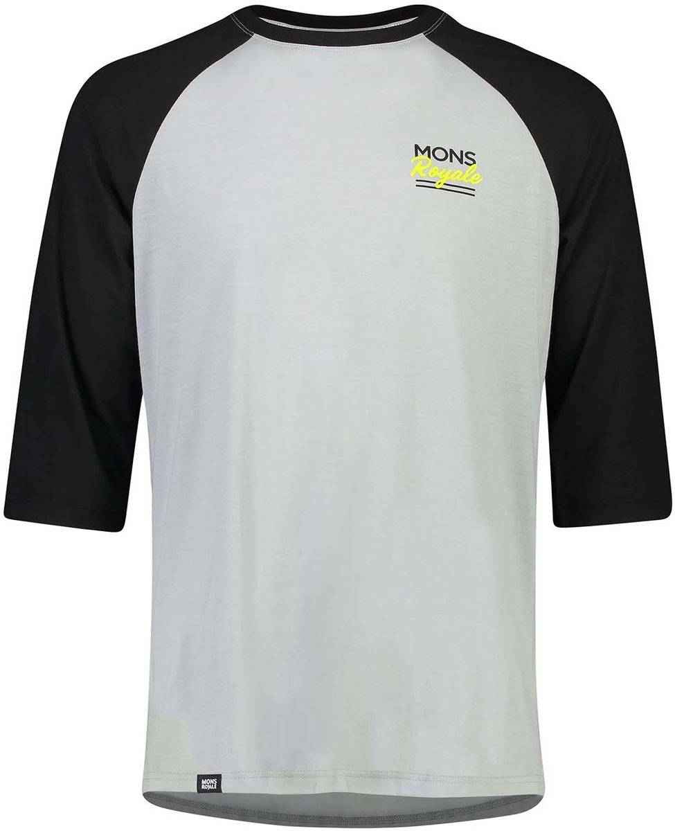 Mons Royale Tarn Freeride Raglan 3/4 Men's Jersey - Portland Bike