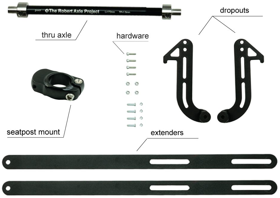 Old Man Mountain Fit Kit For Elkhorn Rack 817.r - Portland Bike Shop 