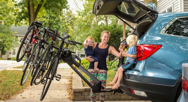 family bike rack