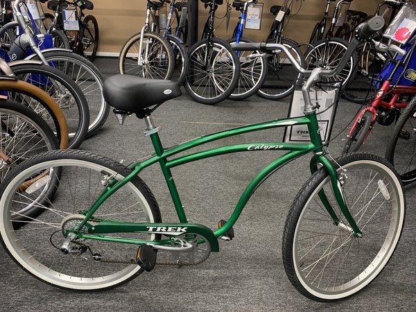 Trek Baltimore 7 Speed Cruiser 20" Green Tuckahoe Bike