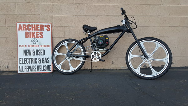 gas electric hybrid bicycle
