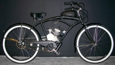gas operated bicycles