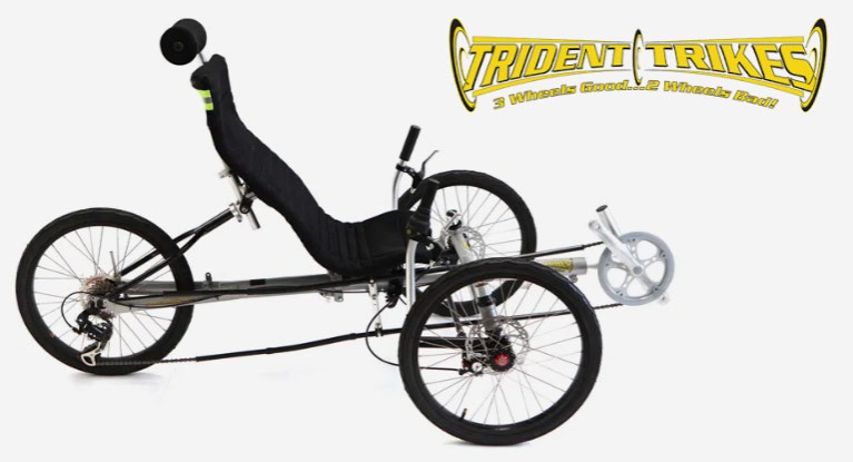 trident adult recumbent tricycle