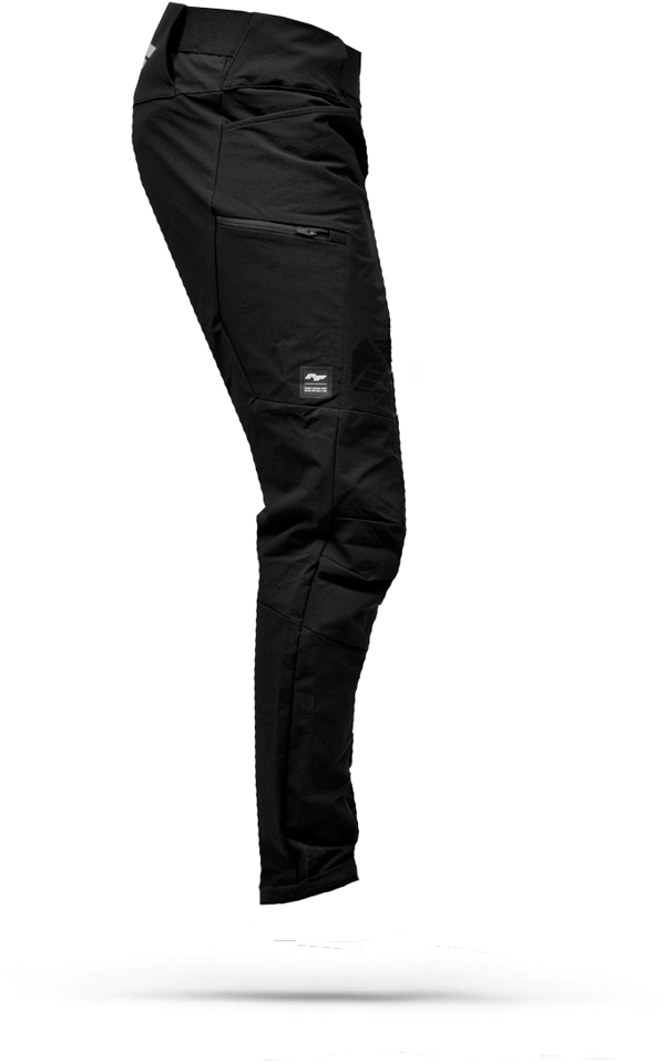 Bike Logo 4-Way Stretch Active Pant Black BAM204RDR at International Jock