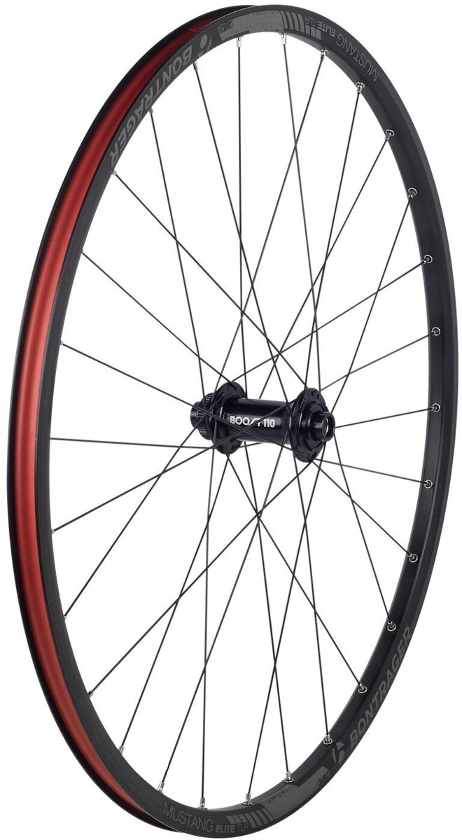 Bontrager Mustang Elite Boost 27.5 Front Wheel (ELITE/CL811 27.5 28H ...