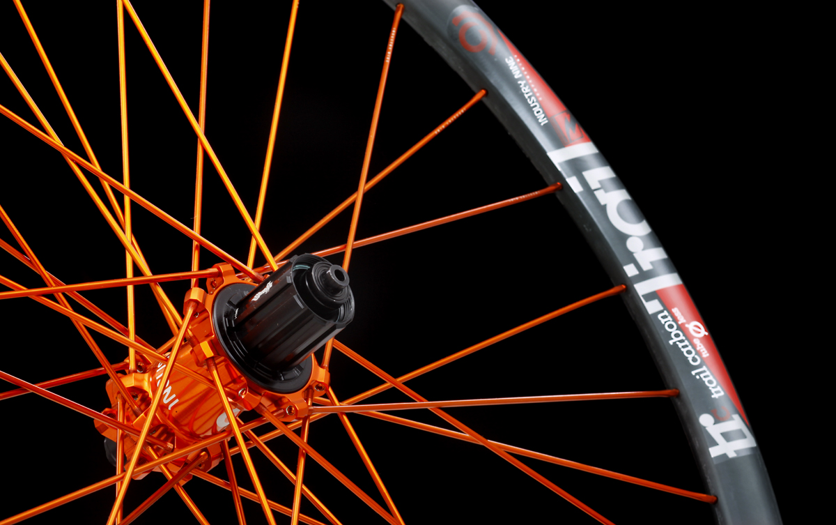 orange spokes for bikes