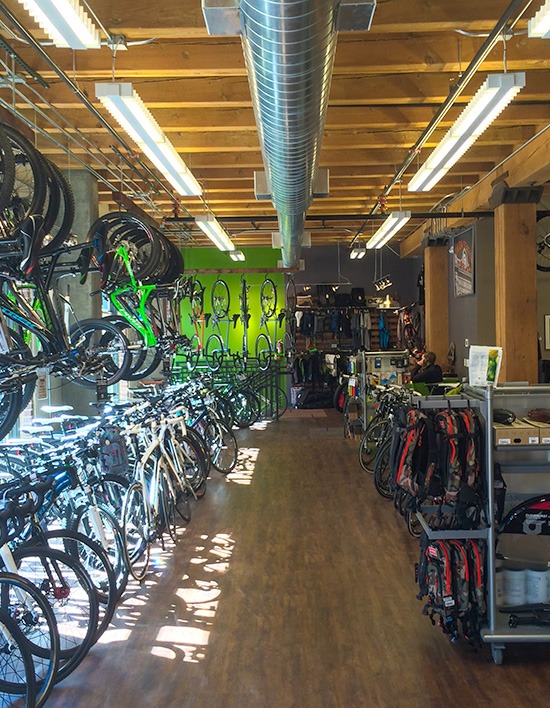 bike shop downtown