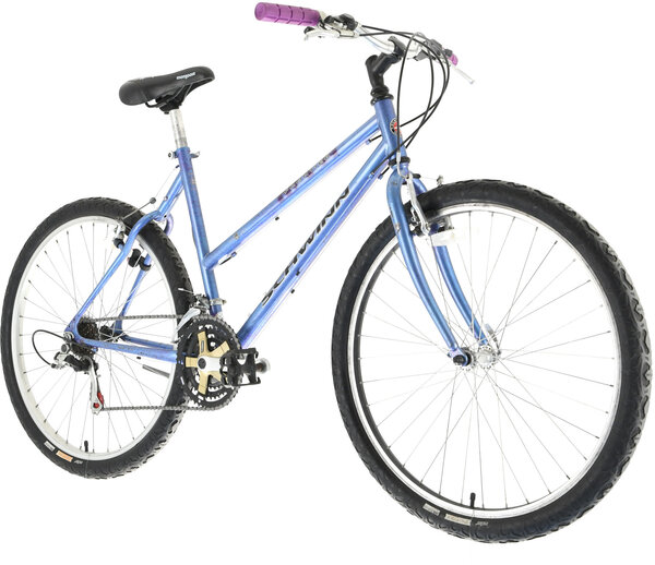 Purple schwinn mountain discount bike