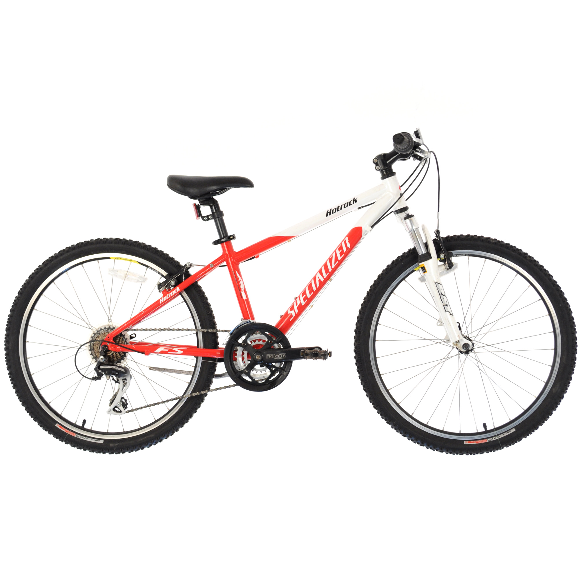 specialized mountain bike white and red