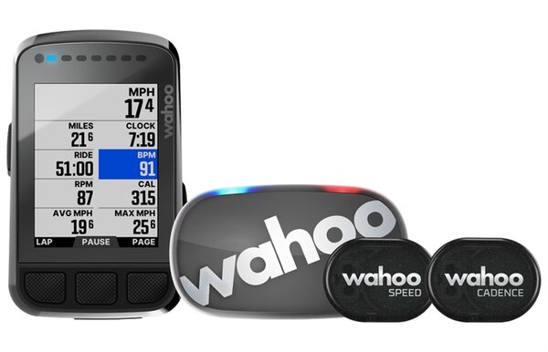 Wahoo Fitness ELEMNT BOLT GPS V2 Bike Computer Bundle - Wheat