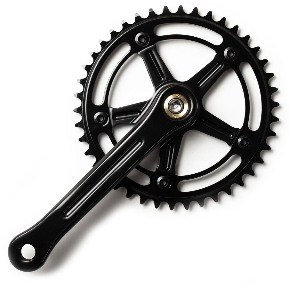 blue lug crankset